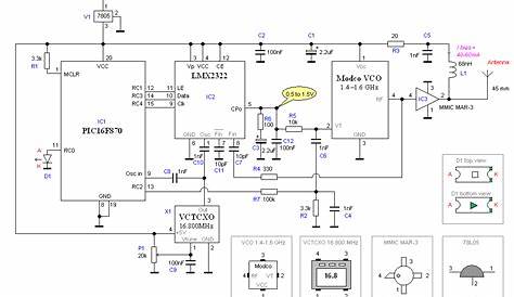 PIC Based GPS Jammer - Microcontroller Project Circuit