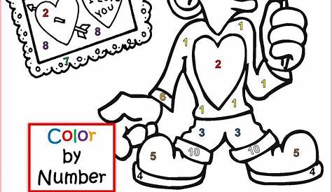 Free Color by Numbers Worksheets | Activity Shelter