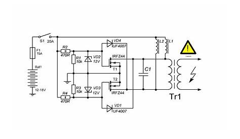 2000w Induction Heater Circuit Diagram