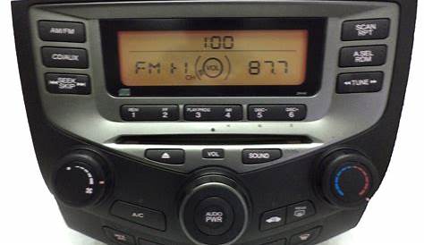 2AA2 2003 2004 2005 2006 2007 Honda Accord Radio CD Player