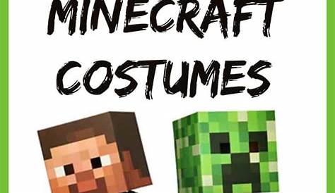 how to make a minecraft costume