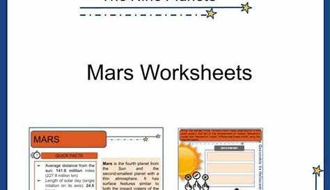 mars facts for 6th graders