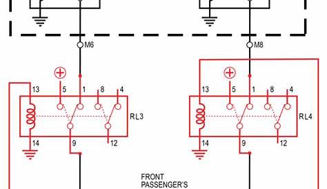 wiring diagram door lock actuators
