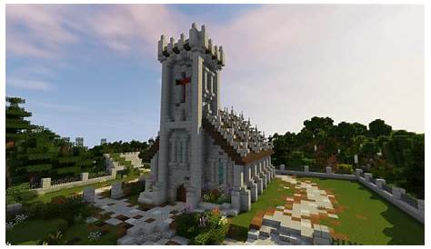 Medieval Minecraft Church - For my medieval City Build : Minecraftbuilds