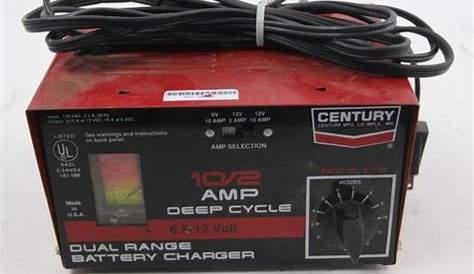 Century 87100 6 & 12 Volt Dual Range Battery Charger | Property Room