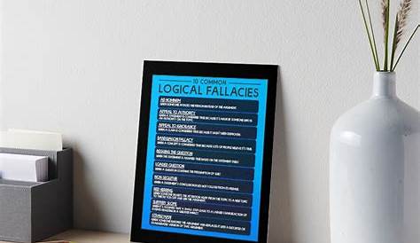 chart of logical fallacies