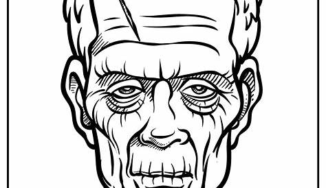 27+ frankenstein coloring page - AmyiaAlyssia