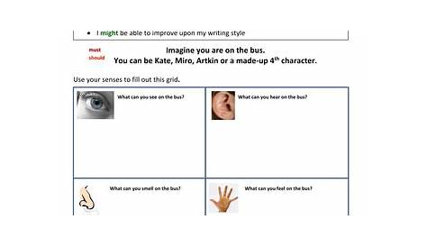 Descriptive Writing Worksheet by he4therlouise - Teaching Resources - Tes