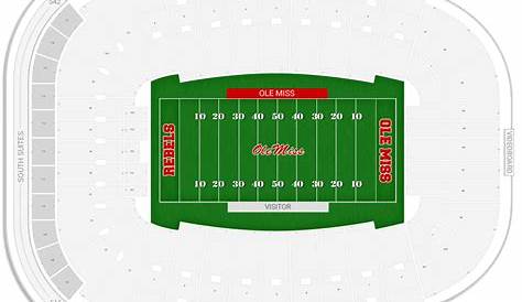 vaught hemingway seating chart with rows