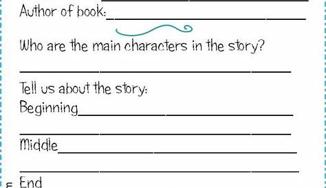 Printable Book Report Forms {Elementary} - Inspired by Family