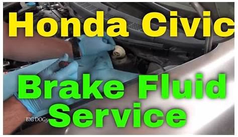 Honda Civic Brake Fluid Replacement/Flush 2006 (2006-2011 Similar