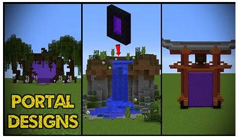 how to make nether portal in paper minecraft