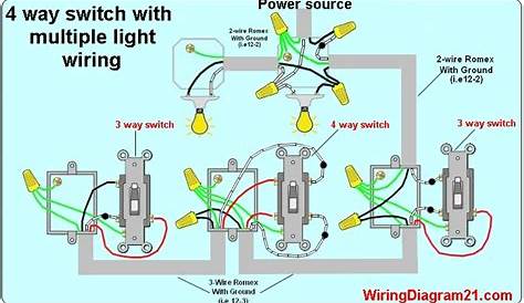 four way wiring diagram