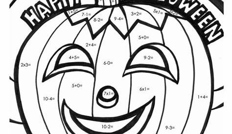 Halloween Worksheets For First Graders - Worksheets