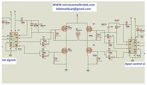 inverter circuit using mosfet diagram