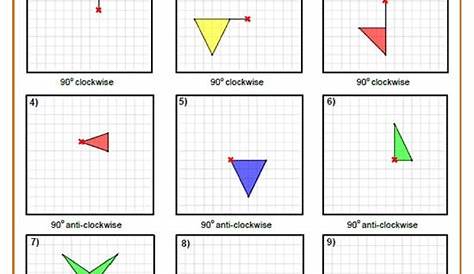 rotation worksheet geometry