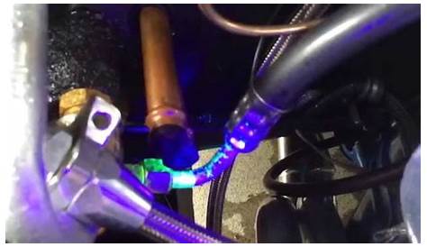 Using UV Dye To Diagnose & Isolate An A/C Leak Illustrated - YouTube