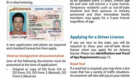 driver license manual arizona