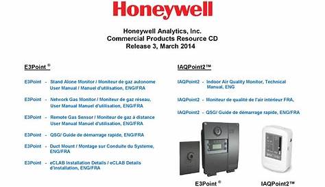 Honeywell Vision Pro Iaq Manual