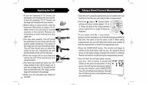 walgreens blood pressure cuff manual