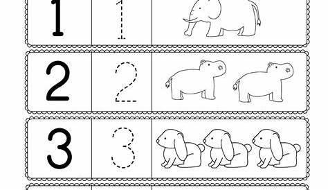 printable kindergarten worksheet