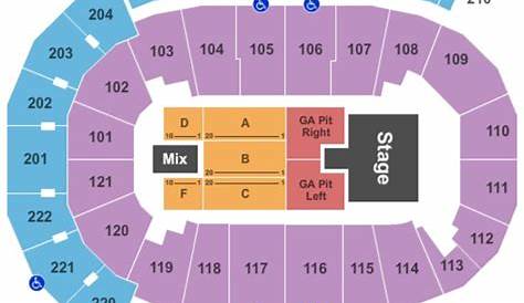 ford center evansville seating chart with seat numbers