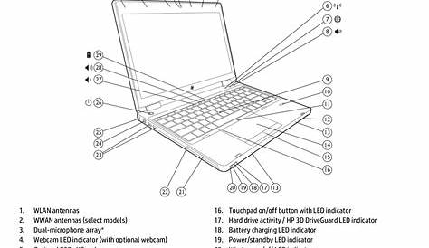 Download free pdf for HP ProBook 6360b Laptop manual