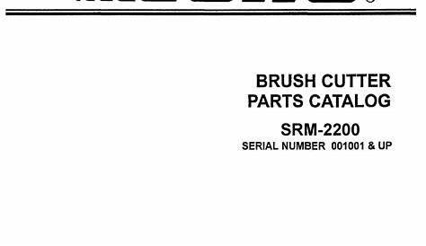 Echo SRM-2200 User Manual