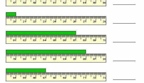 Reading a Metric Ruler Worksheets | Math - primary | Pinterest | Worksheets, Reading and