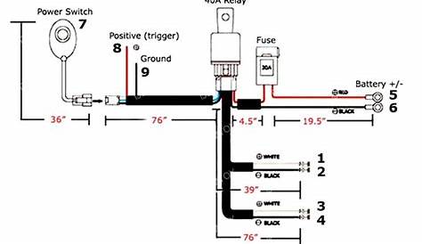 General Guide on How to Wire Relay Harness w/ On/Off Switch