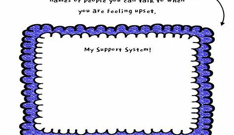 support system worksheets for na