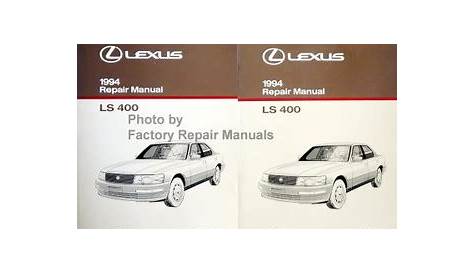 Lexus Service Manuals Original Shop Books | Factory Repair Manuals