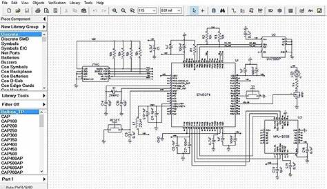 electronic schematic drawing software free