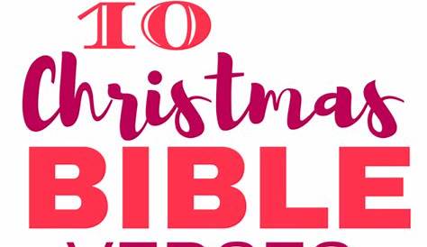 10 Beautiful Printable Christmas Bible Verses for Kids - Jules & Co
