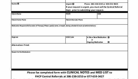 Prior Authorization Form Printable Pdf Download - Bank2home.com