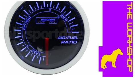air fuel ratio chart explained