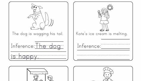 making inferences with pictures worksheet