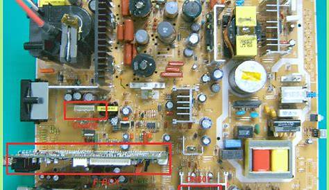Crt Tv Circuit Board Diagram Repair