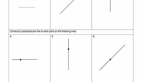 geometry constructions worksheets