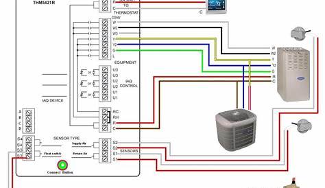 honeywell t9 wiring diagram