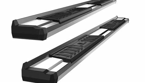 2015-2023 Ford F-150 Super Crew Cab, S-Series Running Boards (Stainless
