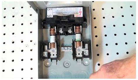 30 Amp Disconnect Wiring Diagram - Wiring Harness Diagram