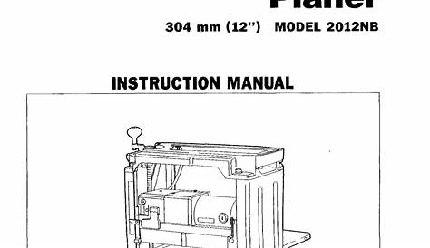 makita 2401b owner's manual