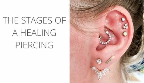 healing times for ear piercings