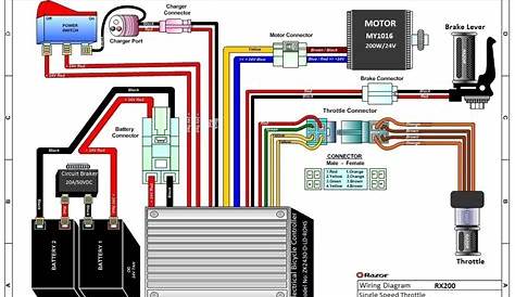 48v electric scooter wiring diagram