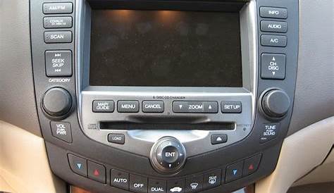 honda accord radio code 2008