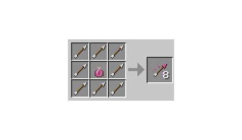 how to make tipped arrows in minecraft