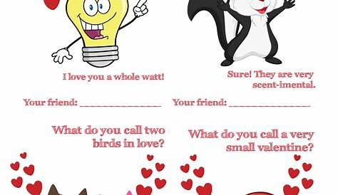 Printable Funny Valentine's Day Cards - About A Mom