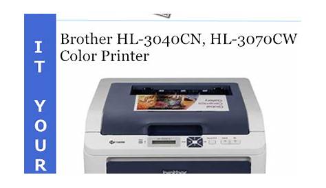 brother hl-3070cw manual