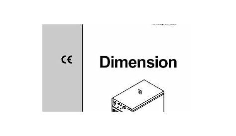 miller dimension 452 manual